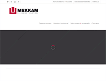 Tablet Screenshot of mekkam.com